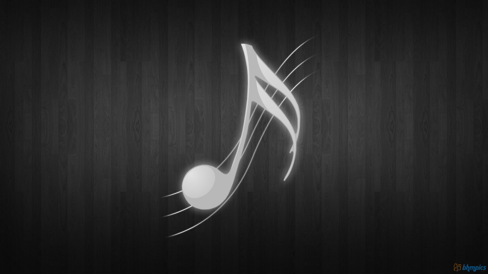 White Music Notes HD Wallpaper Res