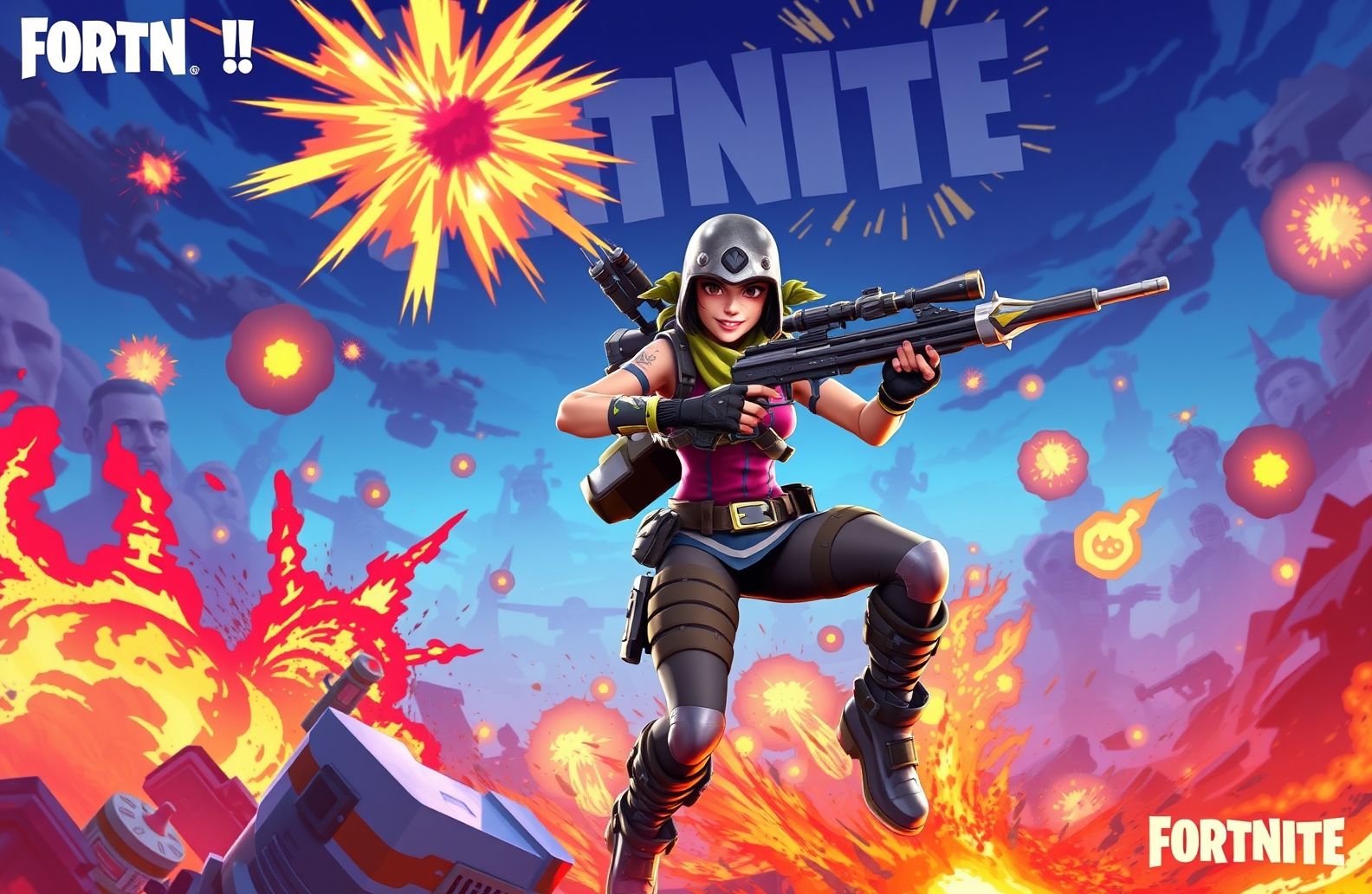 Fortnite Renegade Raider Wallpaper
