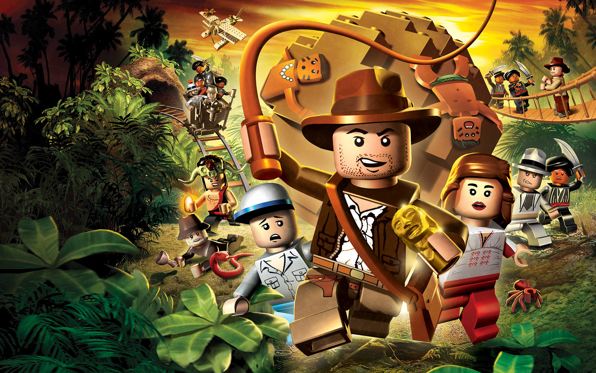 Indiana Jones Lego HD Wallpaper