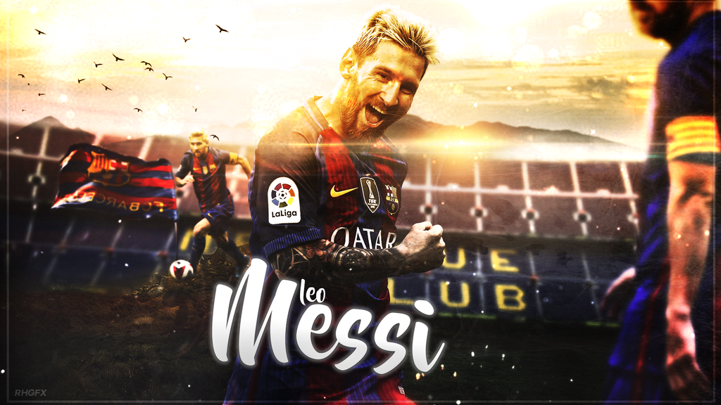 Leo Messi Wallpaper Fcb By Rhgfx2