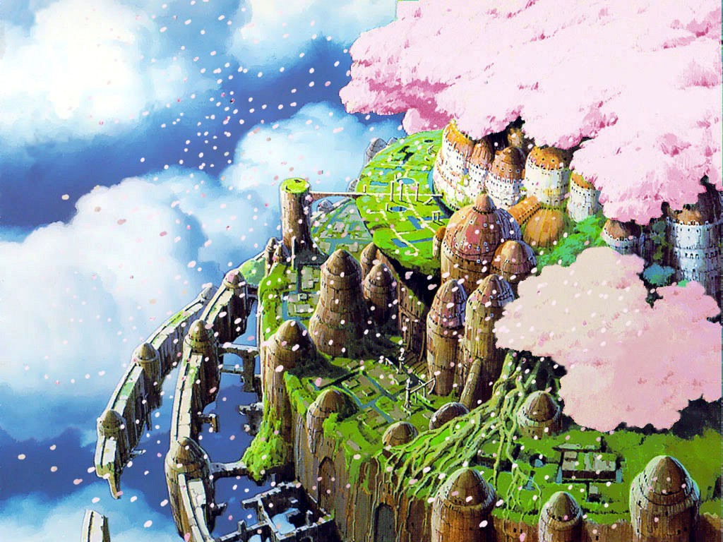 Castle In The Sky Wallpaper