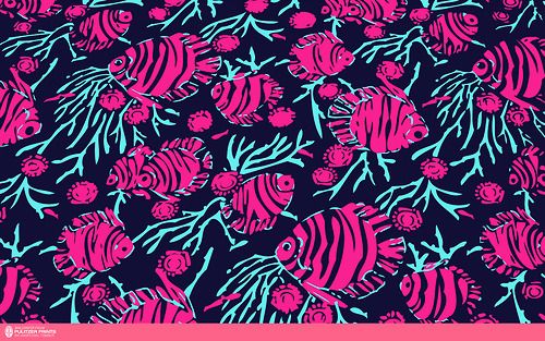 Wallpaper Prints Archives Lilly Pulitzer Fish