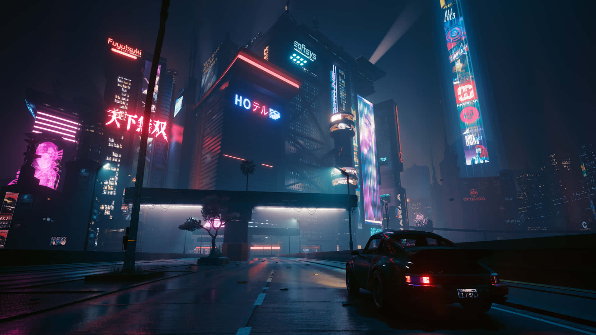 Cyberpunk Night City Wallpaper