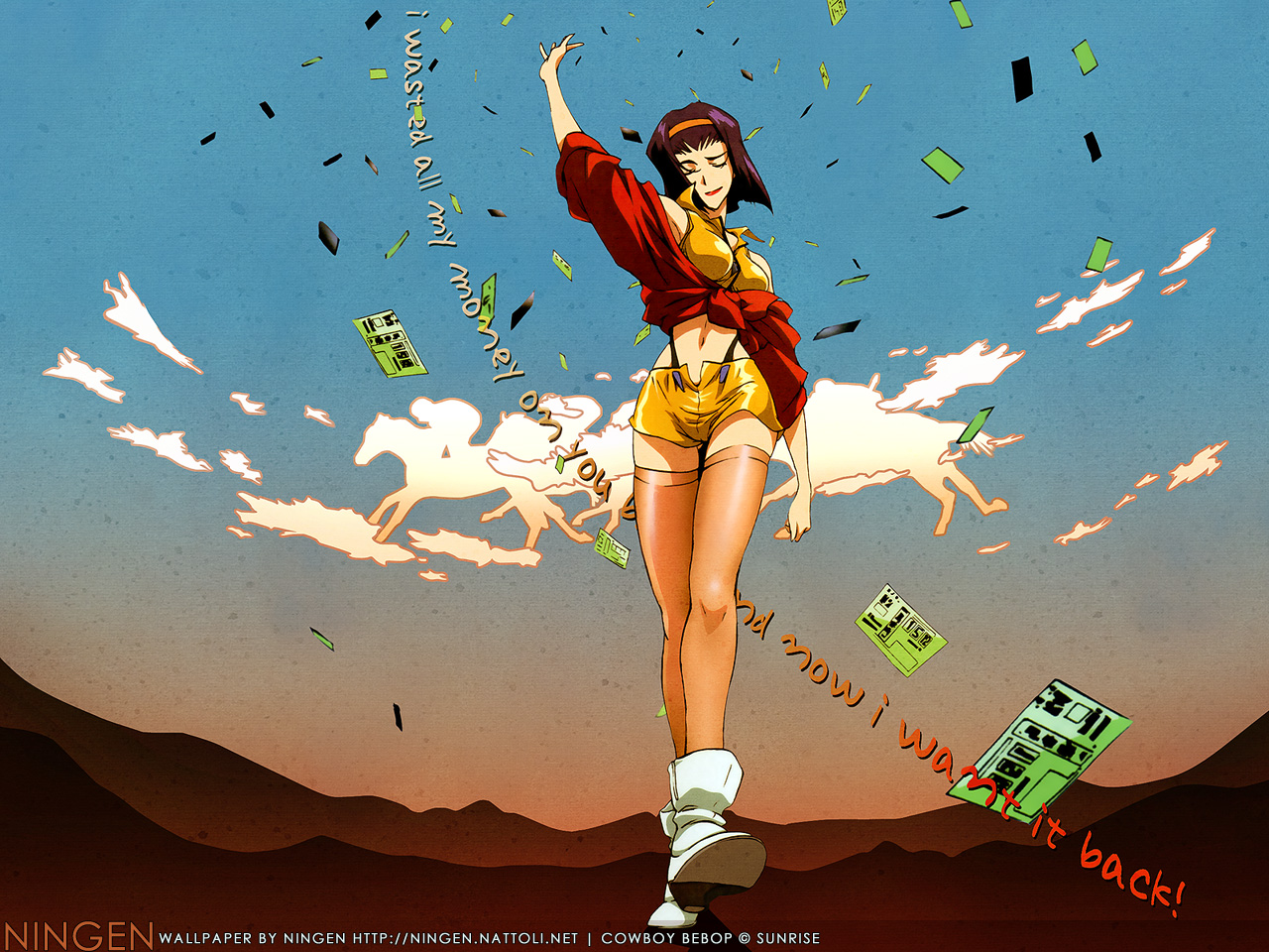 Anime Cowboy Bebop Faye Valentine Wallpaper