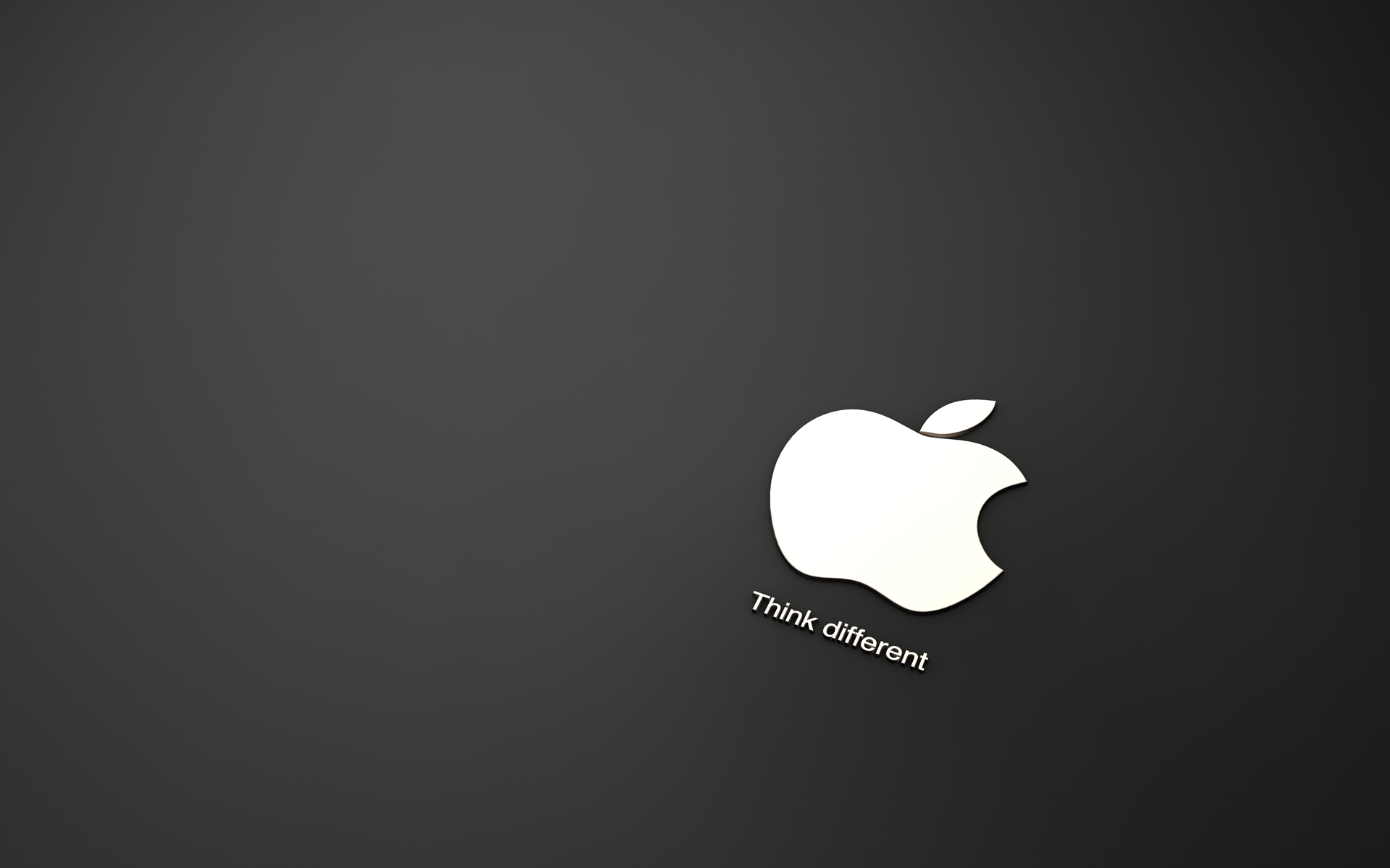 Apple in Black Background Desktop and mobile wallpaper Wallippo