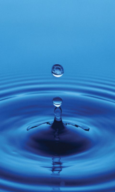 Ios Water Drops Wallpaper