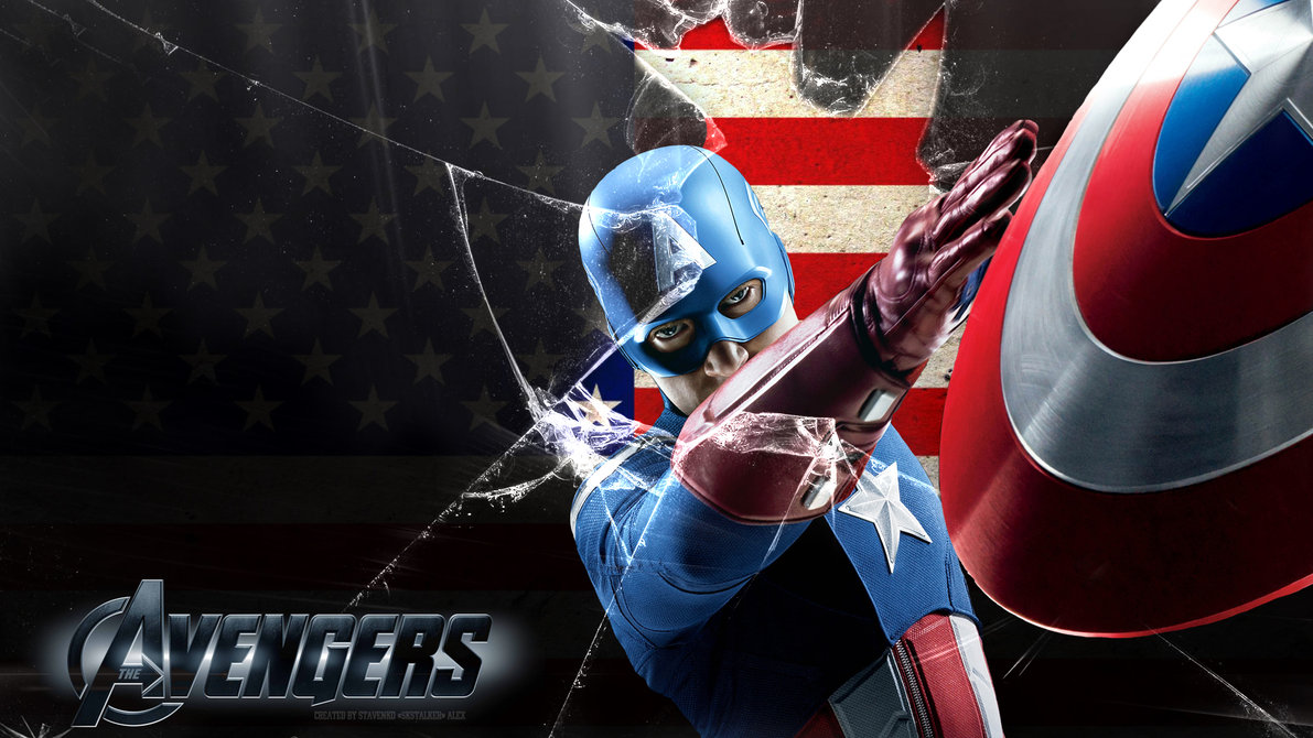 Avengers Captain America Wallpaper 1080p by SKstalker