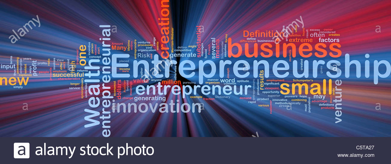 Background Concept Illustration Of Business Entrepreneurship Stock