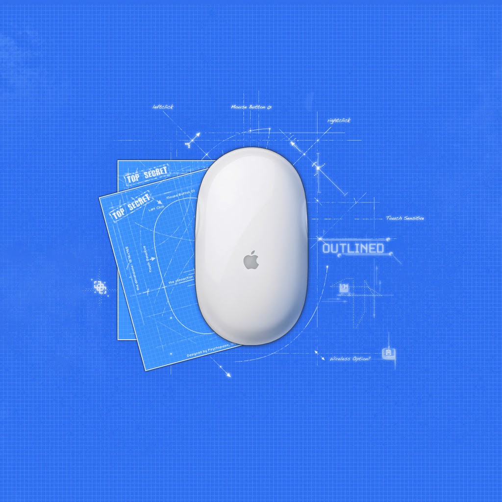 Apple Mouse Wallpaper Background For iPad To Click