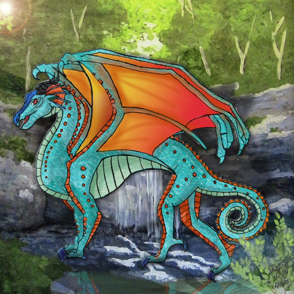 Glory The Rainwing From Drago Prophecy By Dahlys