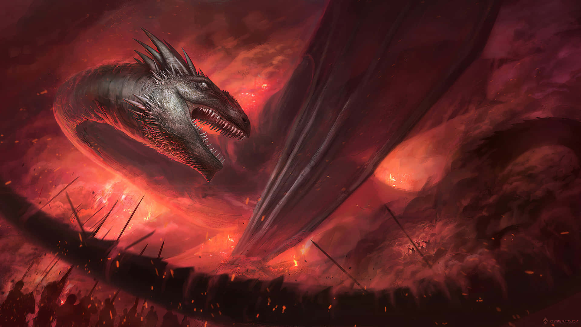 Epic Dragon 4k Wallpaper