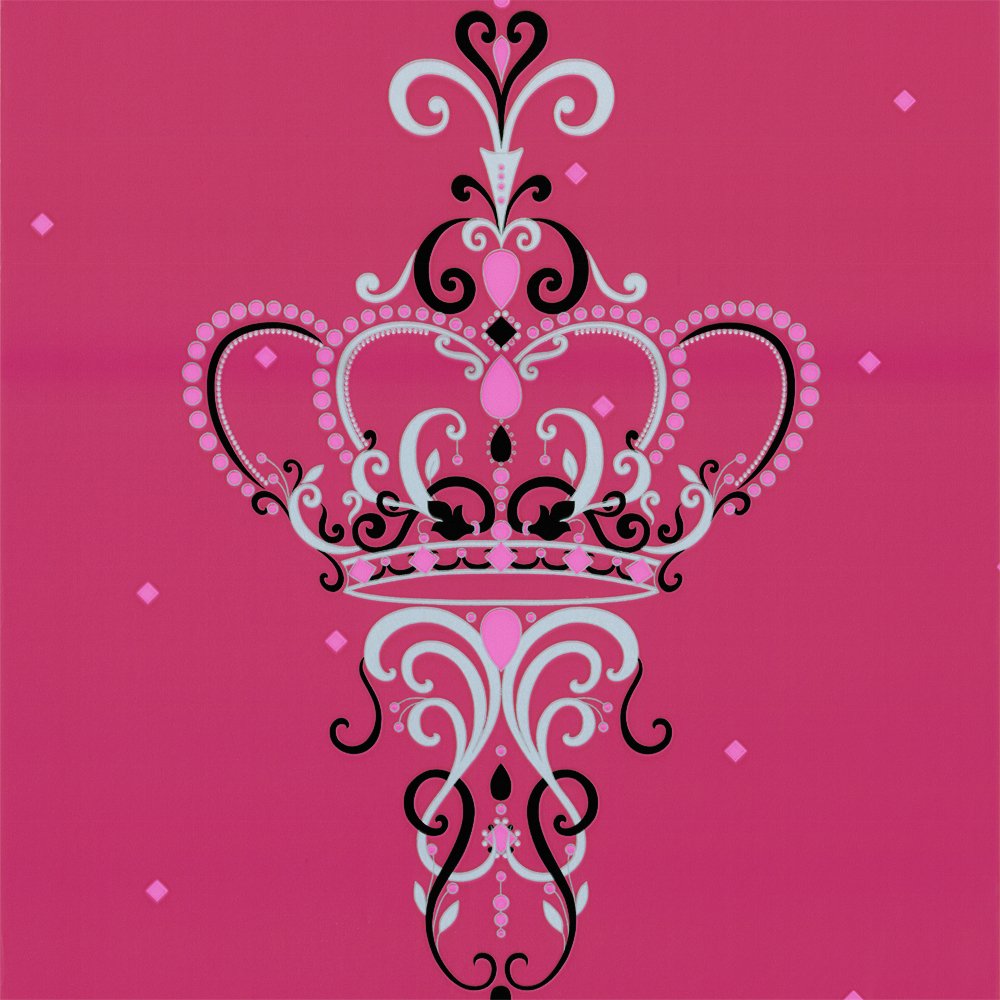Home Wallpaper Crown Royal Magenta Pink