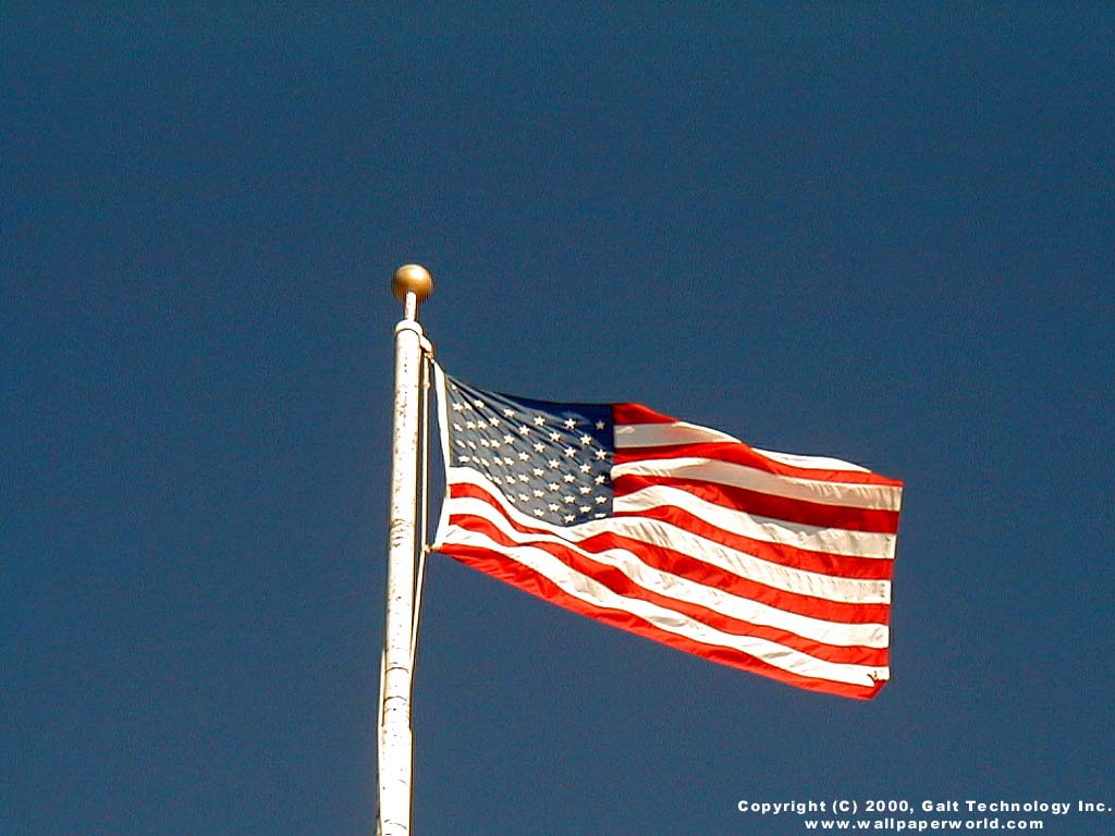 American Flag Screensaver Symbol