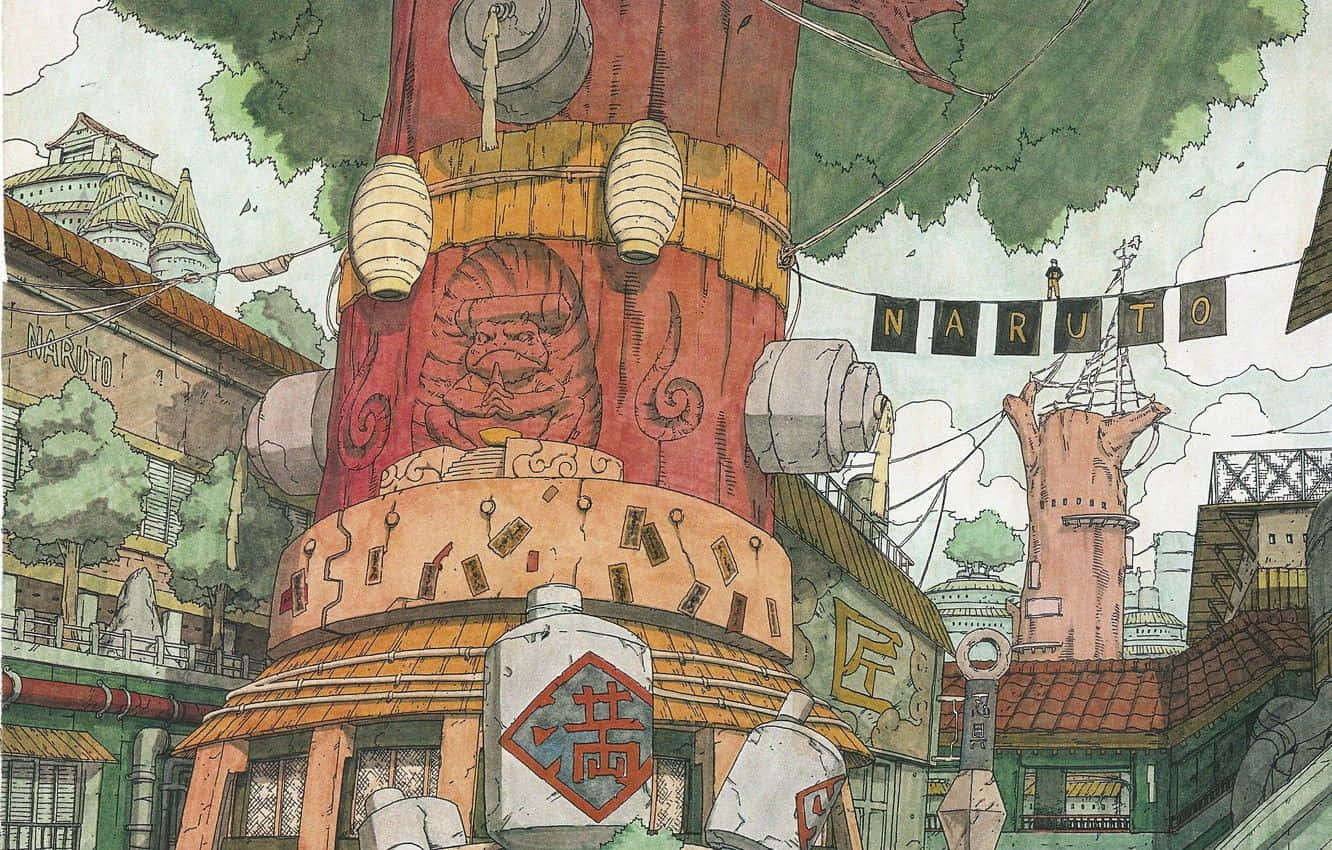Hidden Leaf Village Wallpaper