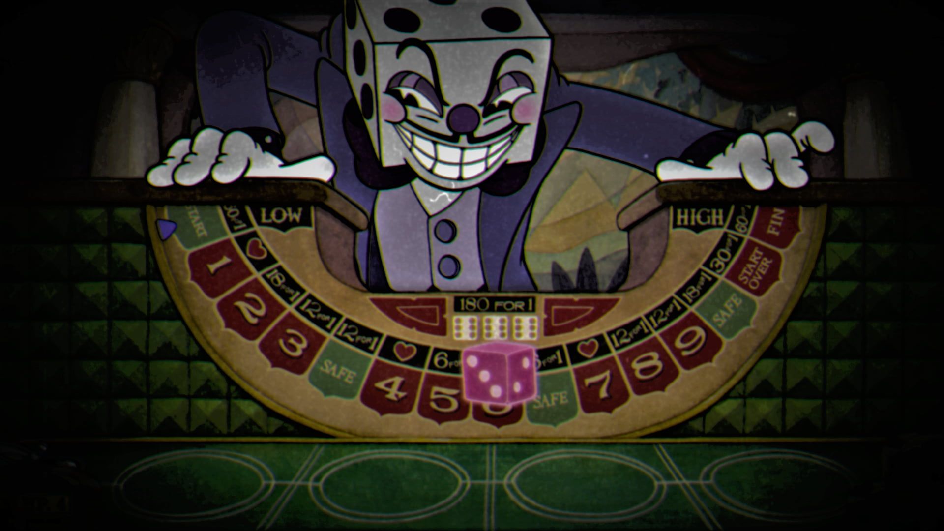 King Dice Games Art Video Cuphead Game Casino