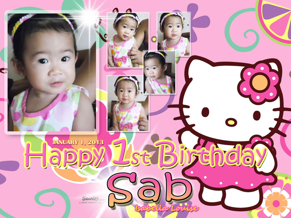 Hello Kitty BirtHDay Wallpaper