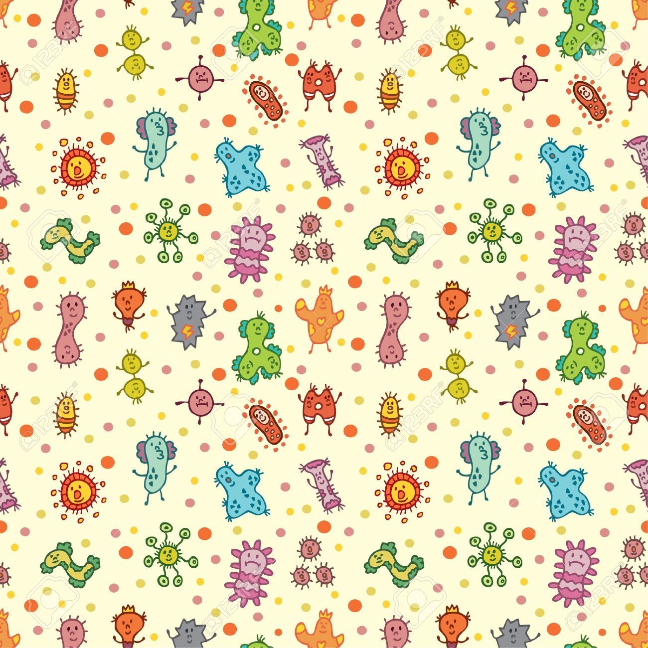 Microbe Pattern Wallpaper Google Search