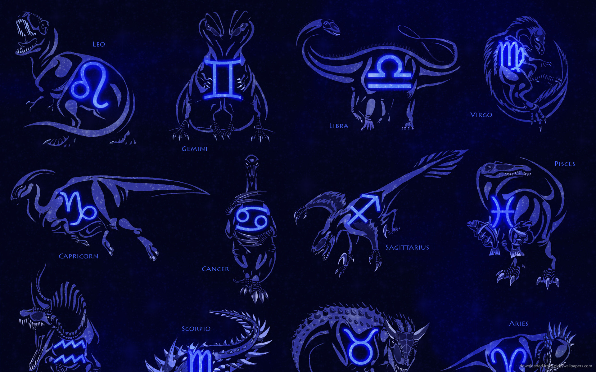 Horoscope Wallpaper Modern