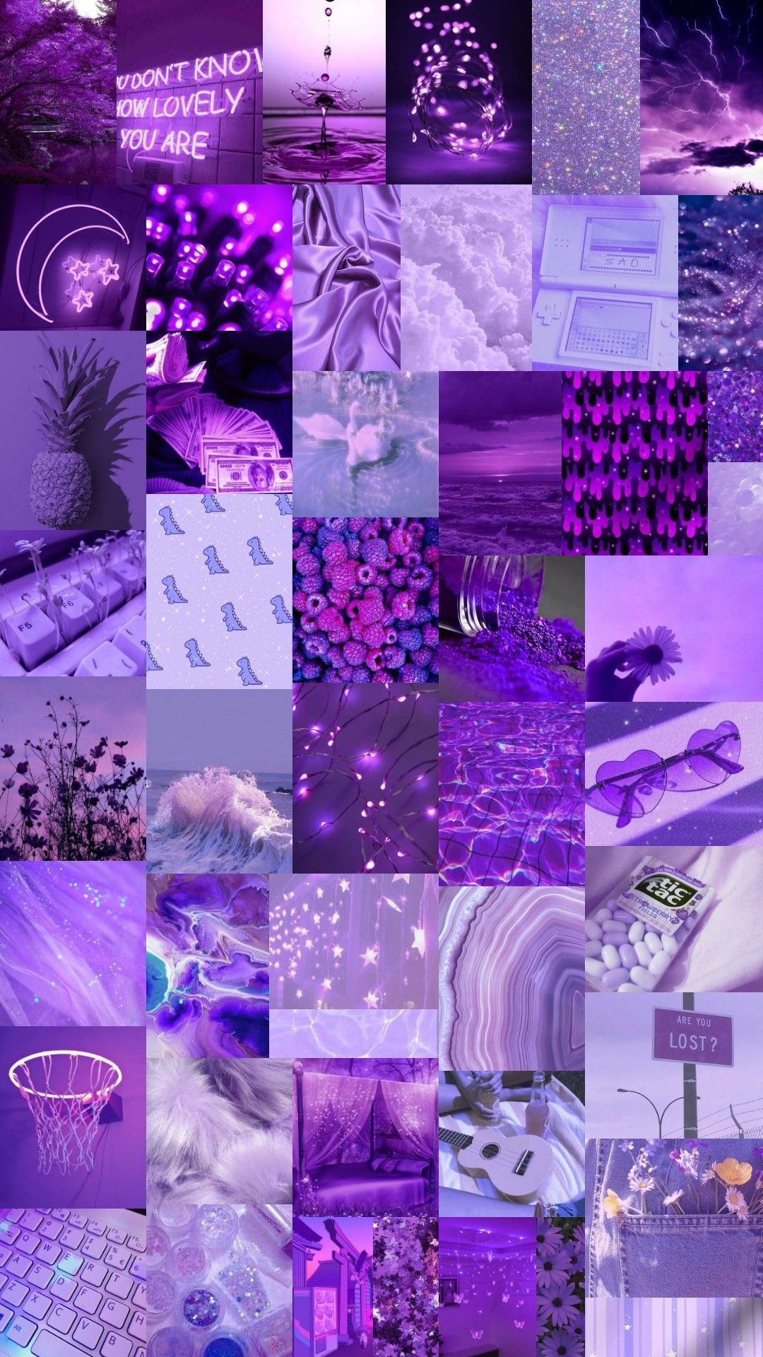 Purple In Wallpaper