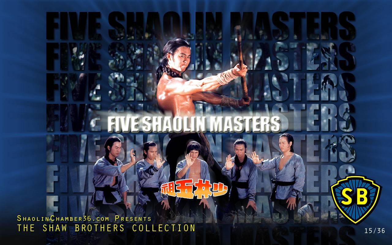 Five Shaolin Masters Wallpaper Kung Fu Movies