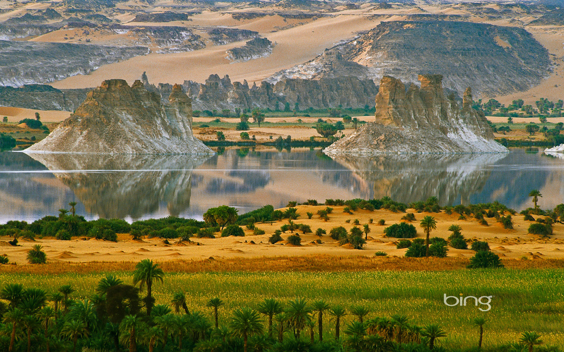 Ounianga Serir Lakes In Northern Chad Jpg