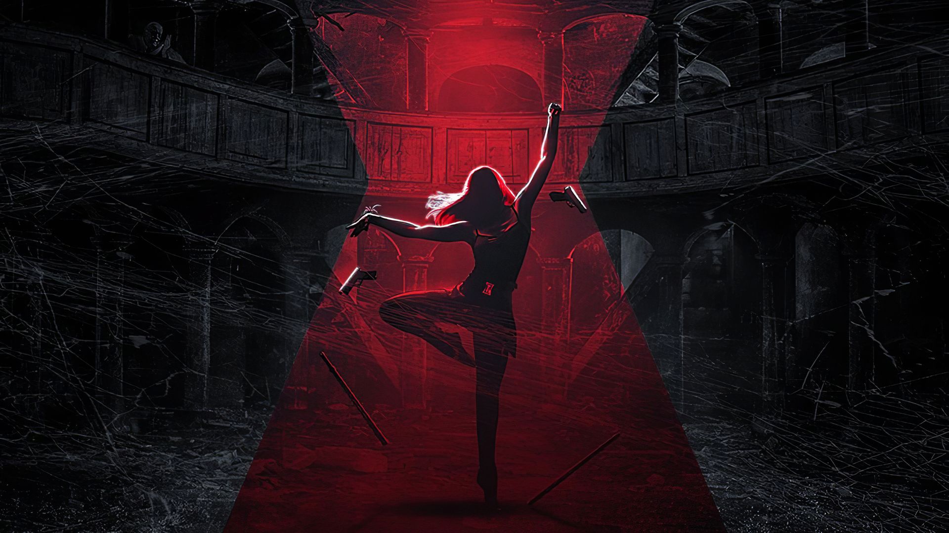 Black Widow Movie Dance Artwork Wallpaper HD Image Picture