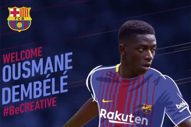 Barcelona Transfer News Ousmane Dembele Done Deal 96m