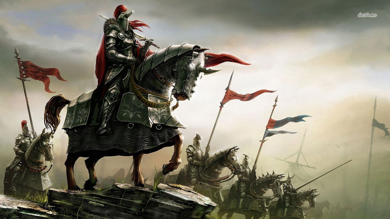 Cavalry Medieval Fantasy Knight Art
