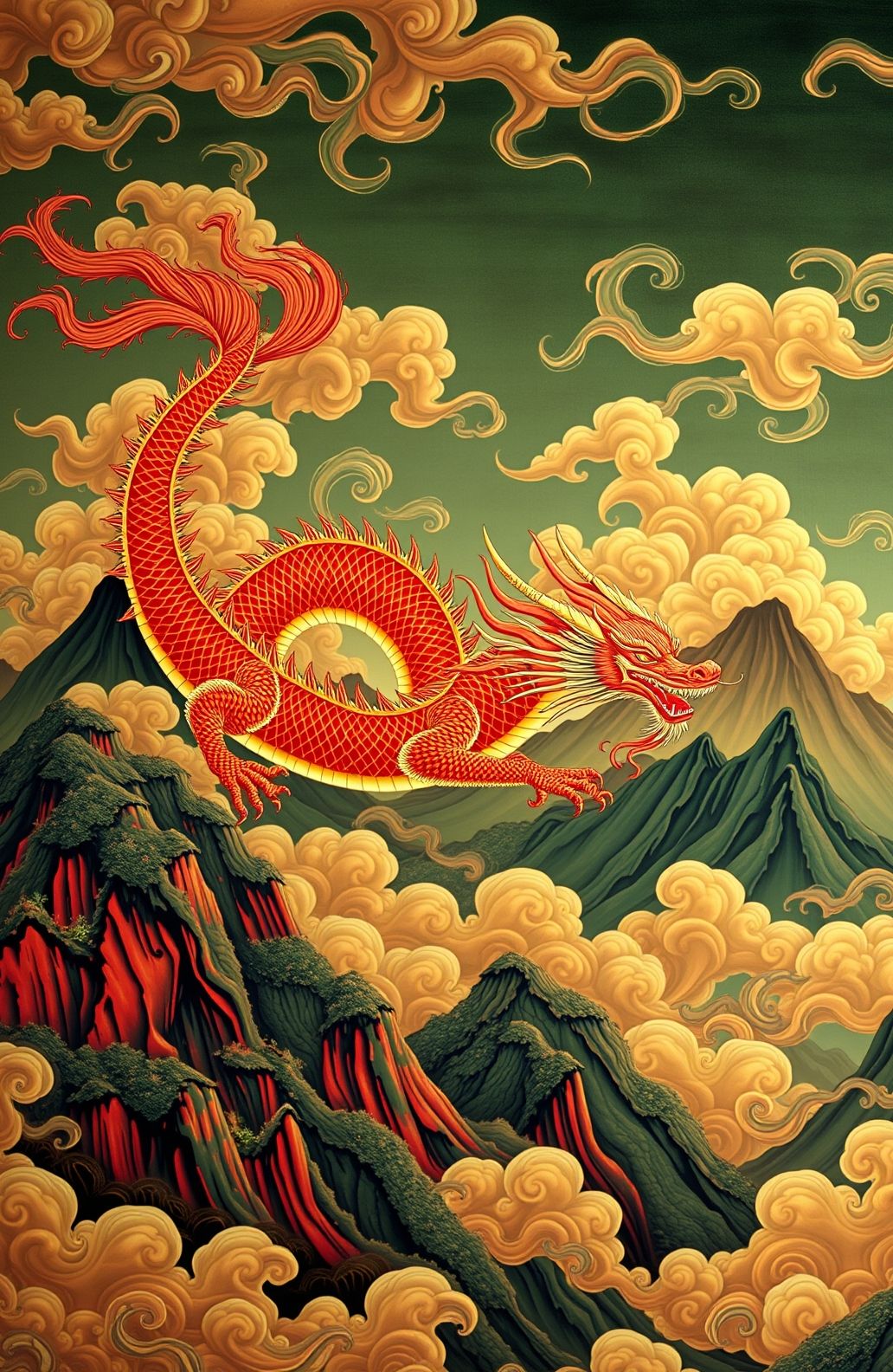 Chinese Dragon Wallpaper
