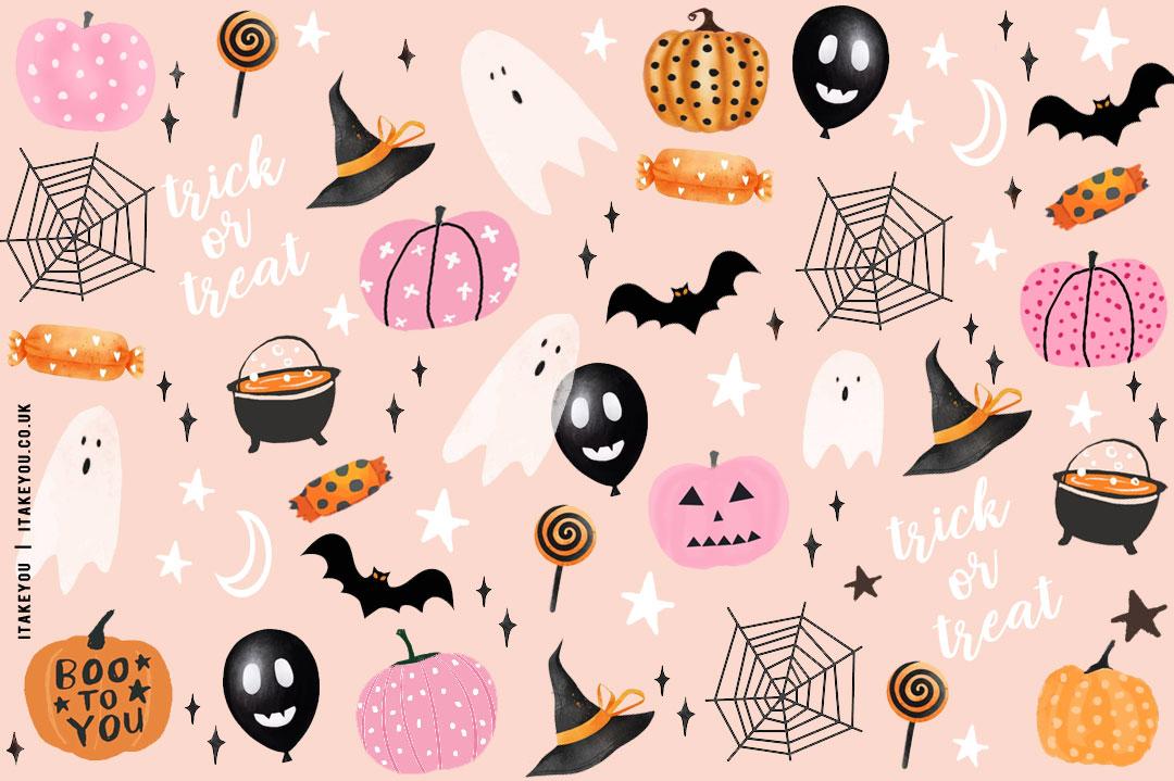 Chic And Preppy Halloween Wallpaper Inspirations Trick Or