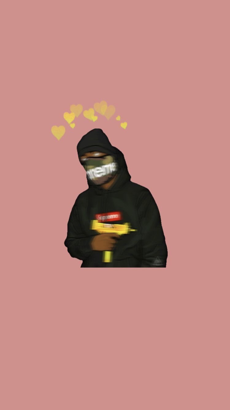 Baddie Aesthetic iPhone Wallpaper Black
