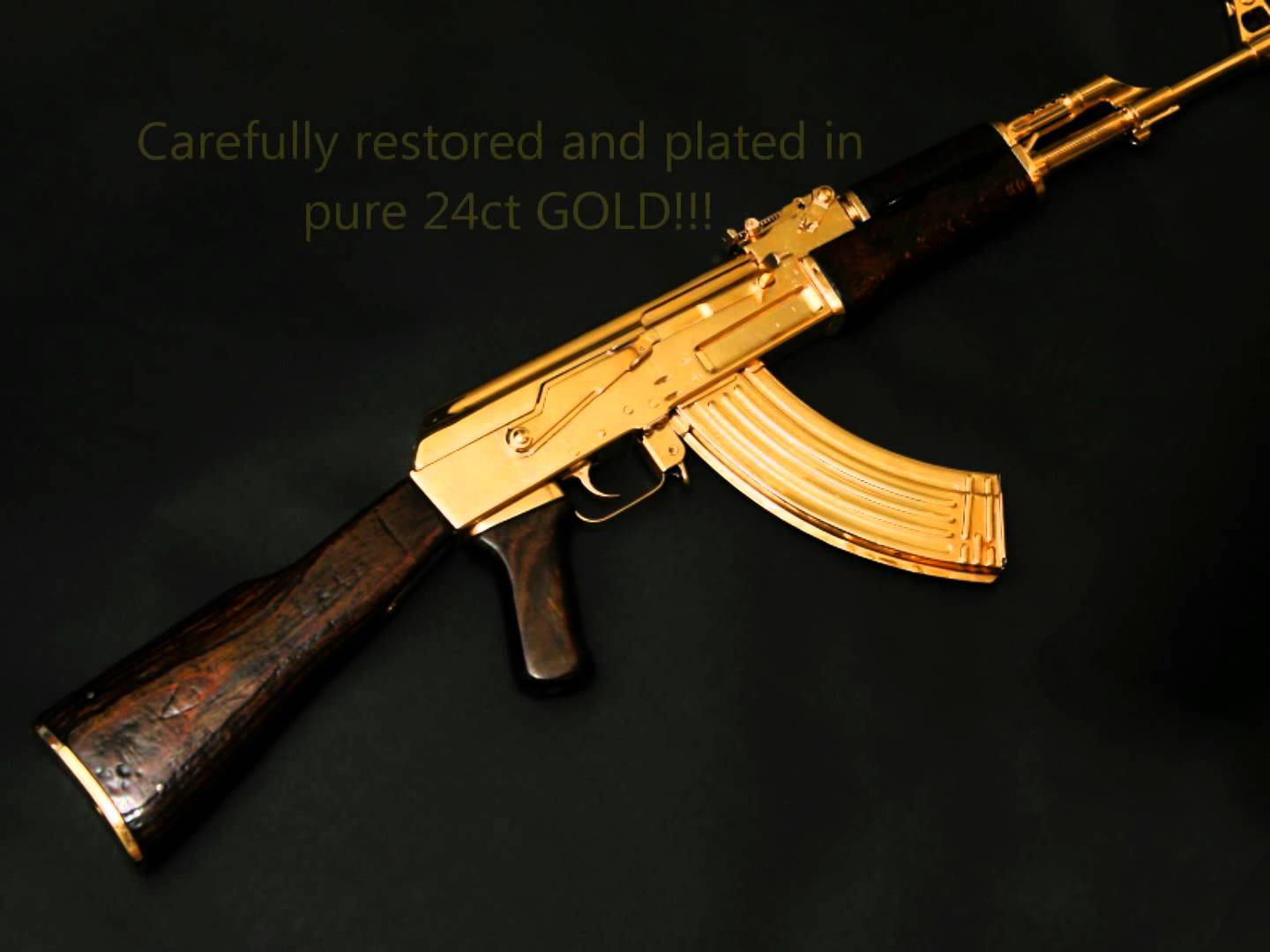 Ak47 Gold Plated