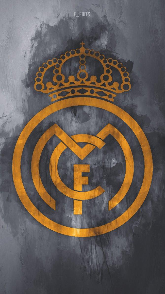 Fredrik on Mobile wallpaper of the Real Madrid logo
