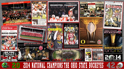 National Champions Ohio State Football Wallpaper