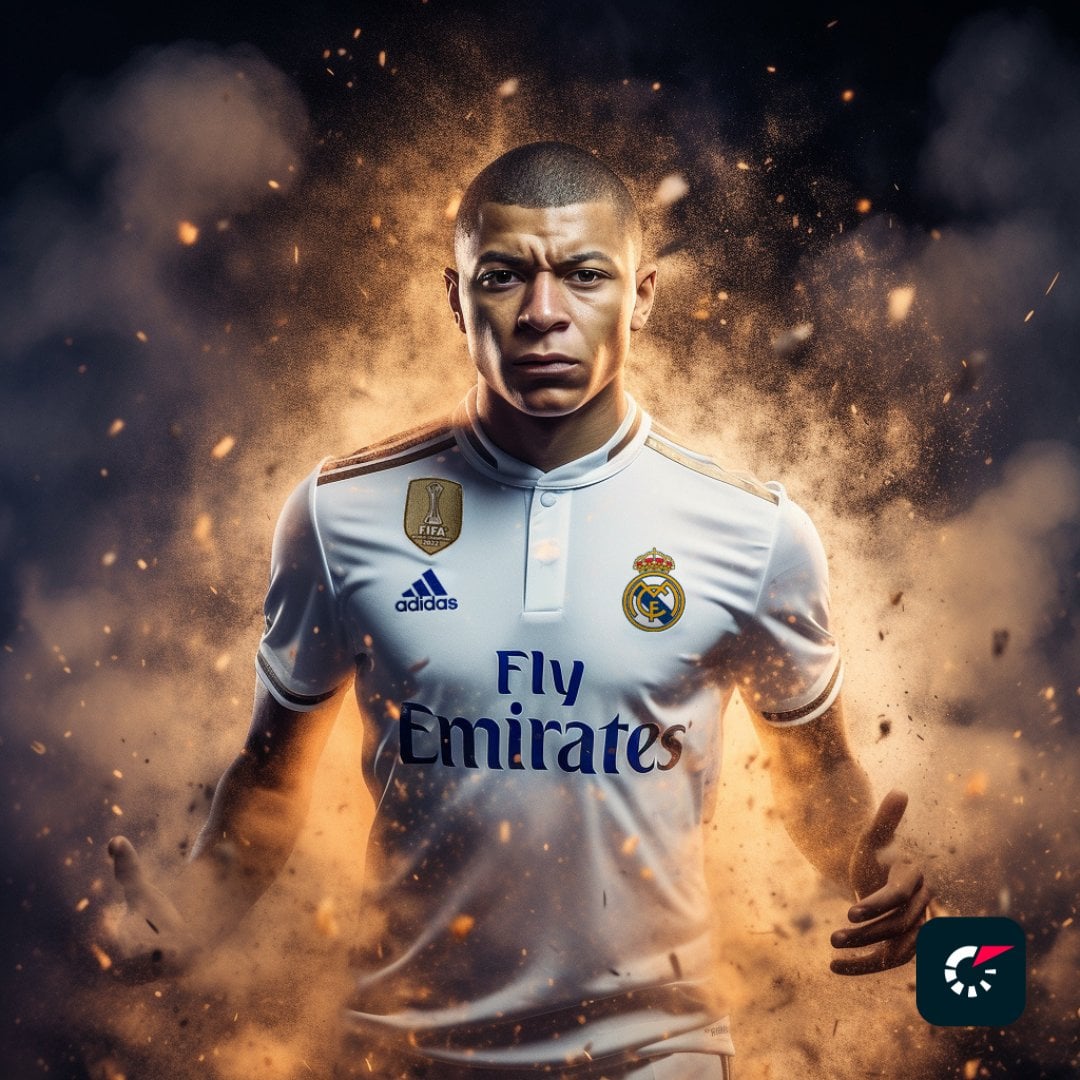 Kylian Mbappe Real Madrid HD Wallpaper
