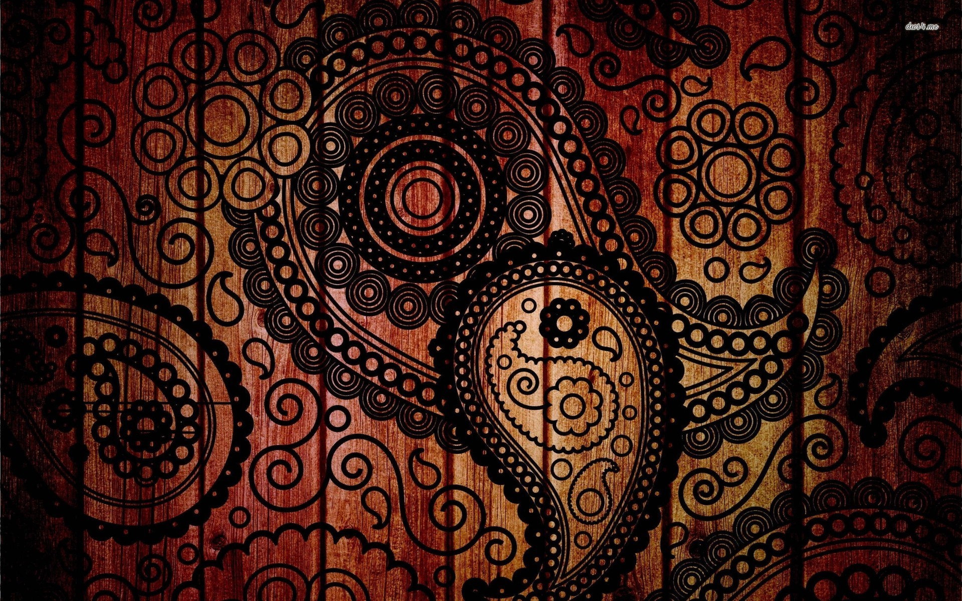 Full Size Paisley Wallpaper Smartphone