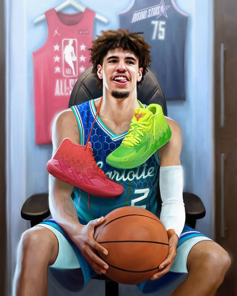 Free download Ballislifecom on LaMelo Ball in the CLT jersey 750x1334 for  your Desktop Mobile  Tablet  Explore 56 Lamelo Ball Wallpapers  Dragon Ball  Wallpaper Dragon Ball Wallpapers Pokemon Ball Wallpaper