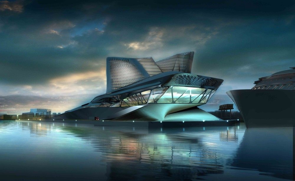 Gallery Of Keelung Harbor Terminal Building Proposal Synthesis