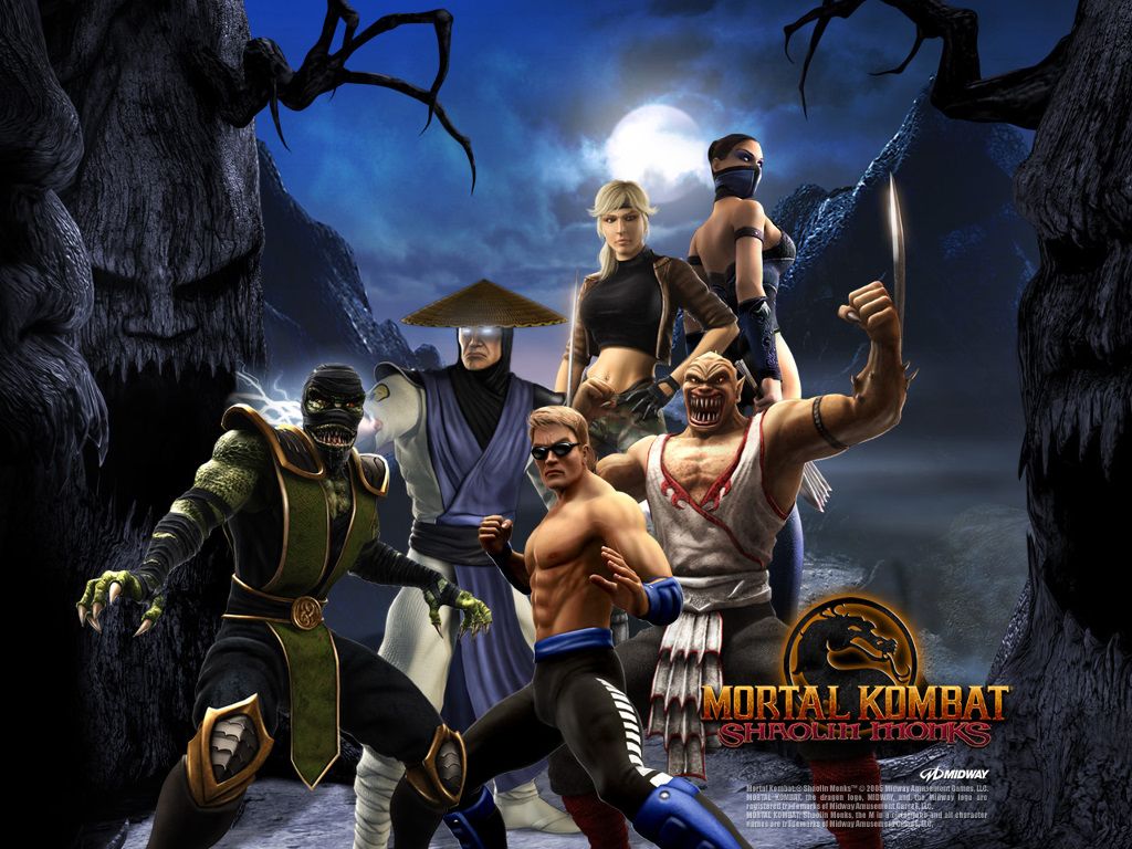 Mortal Kombat Games And Movies Wallpaper