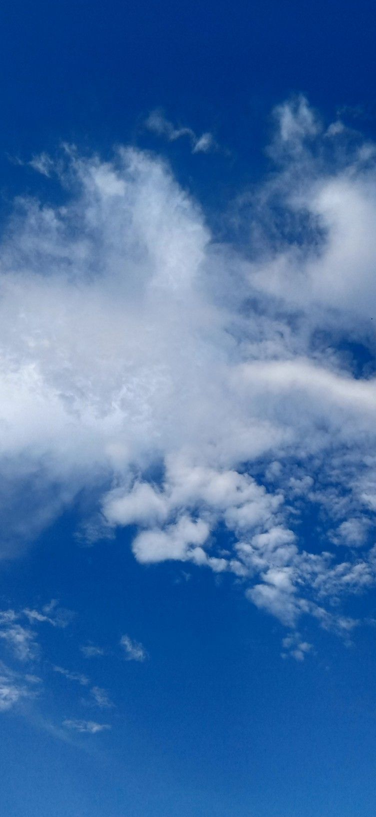Blue Sky Di Langit Buku Gambar Awan