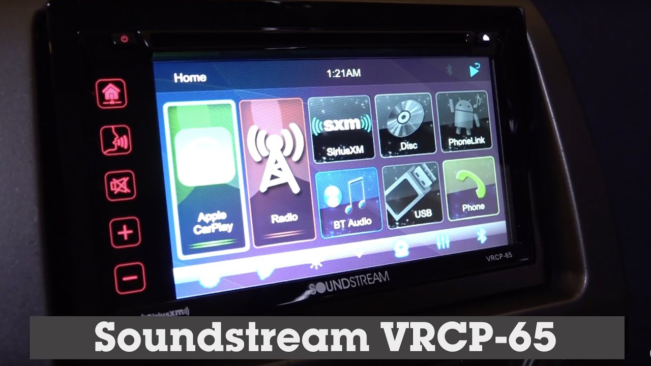 Soundstream Vrcp Display And Controls Demo Crutchfield Video