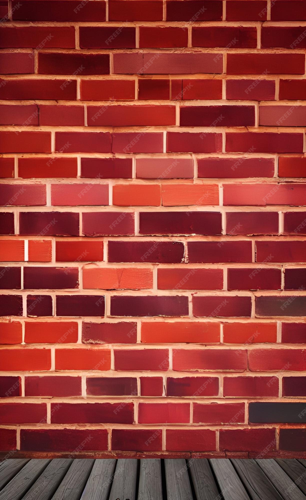 Premium Photo Brown Brick Wall Texture Background Red Stone