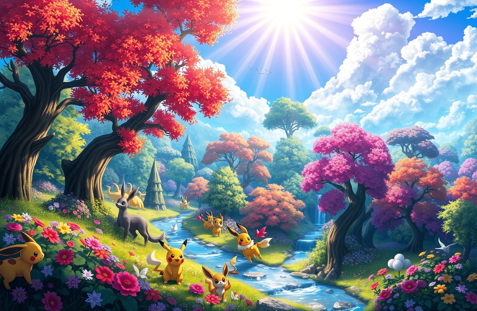 Awesome Pokemon Background