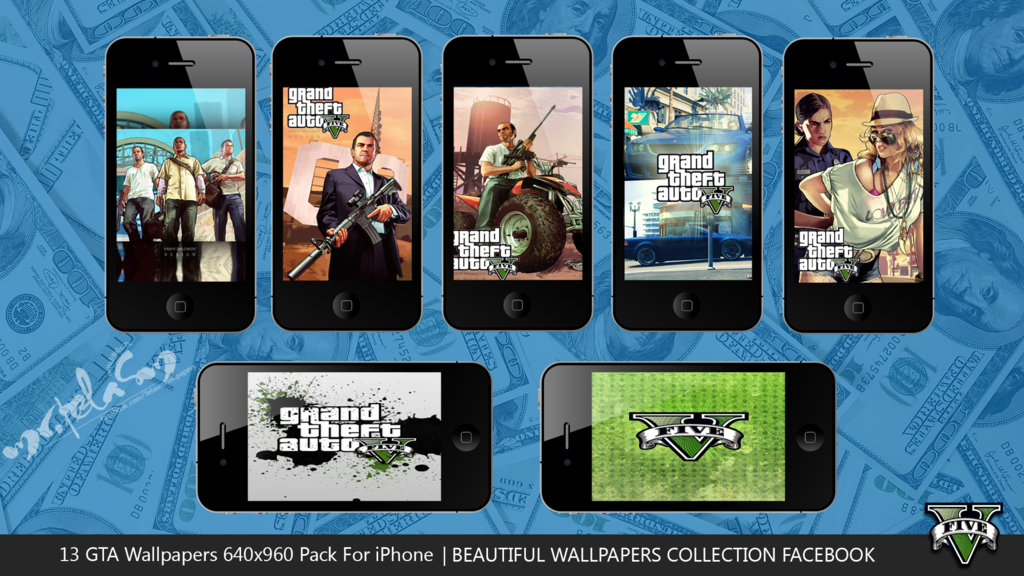Gta V Wallpaper For iPhone Pack By Telasm