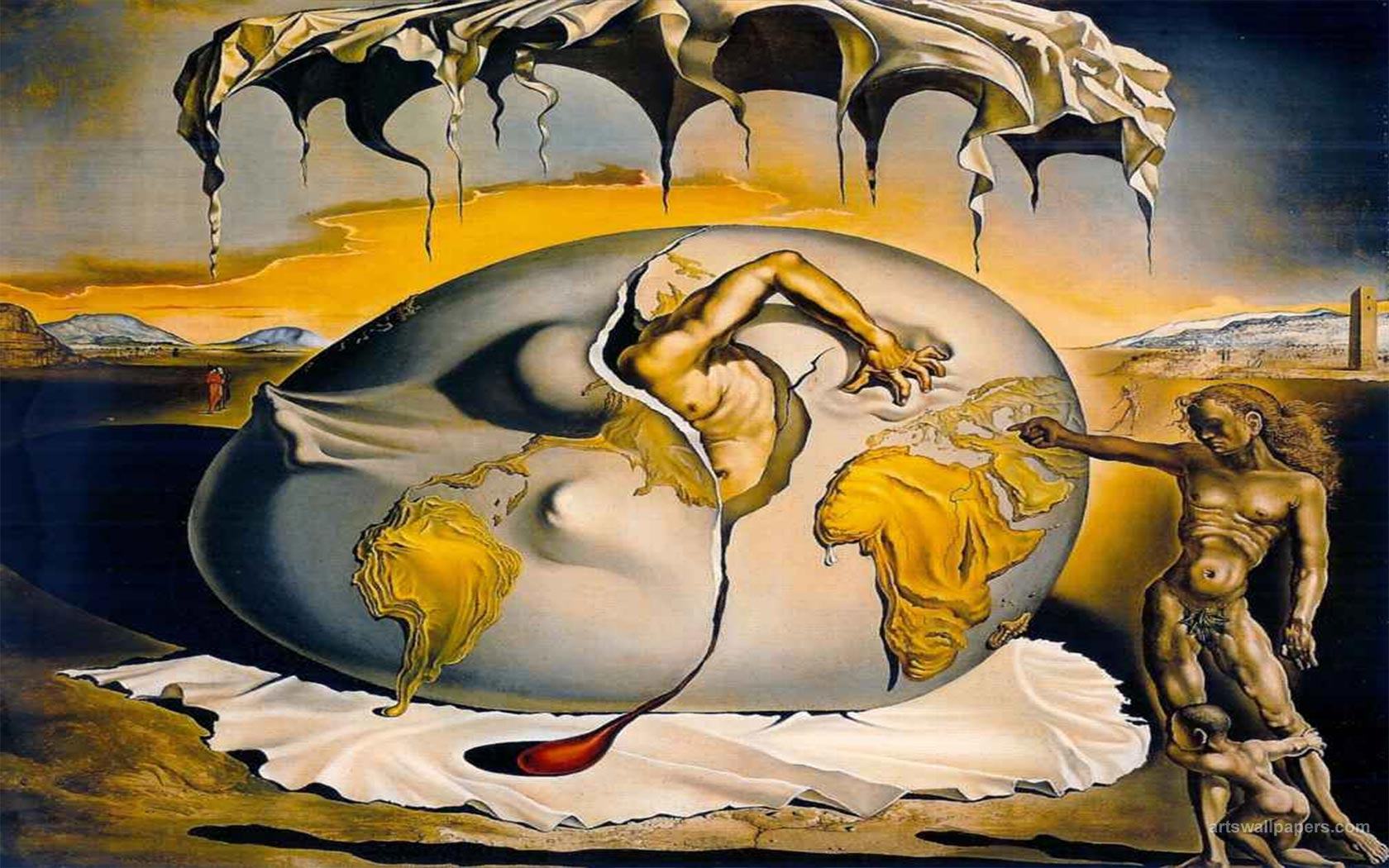 Salvador Dali Wallpaper Paintings Art Desktop Background