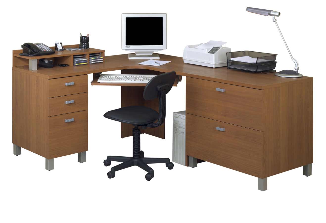 Free Download Ne Era Ambiance Wooden Office Corner Computer Desk