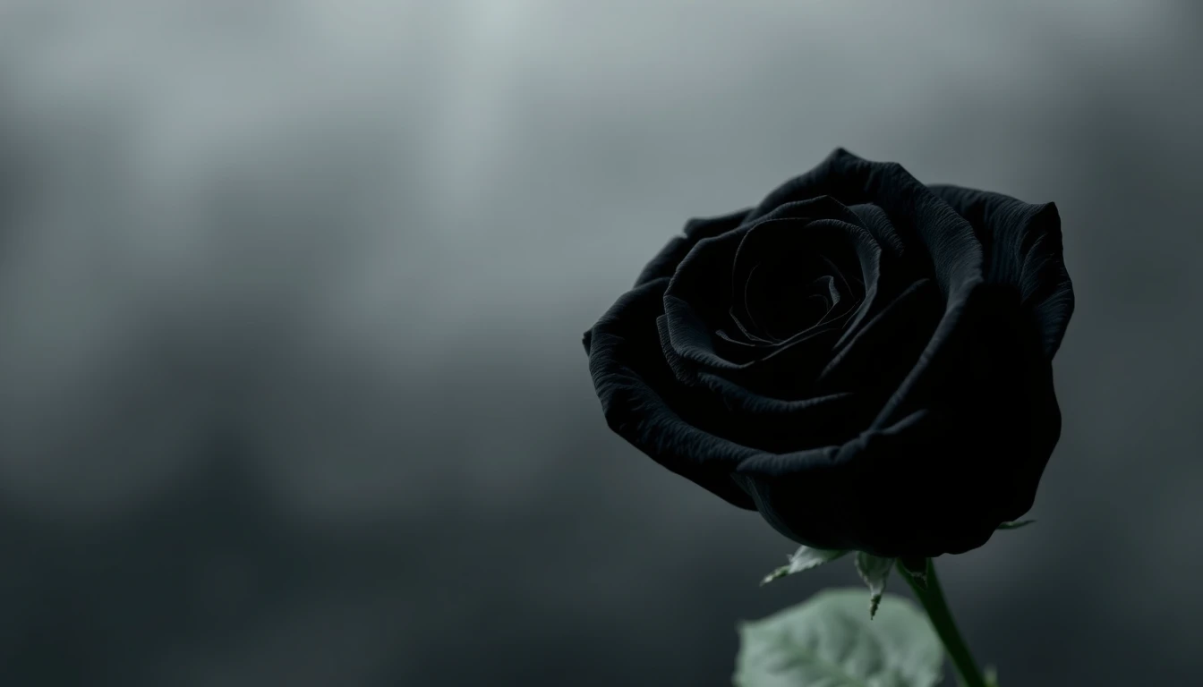 Wallpaper Of Black Rose