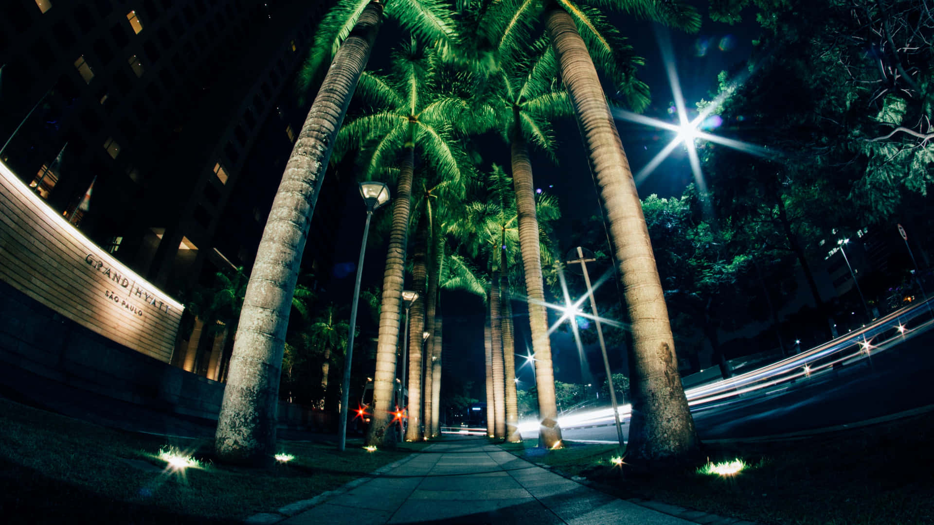 Night Street Wallpaper
