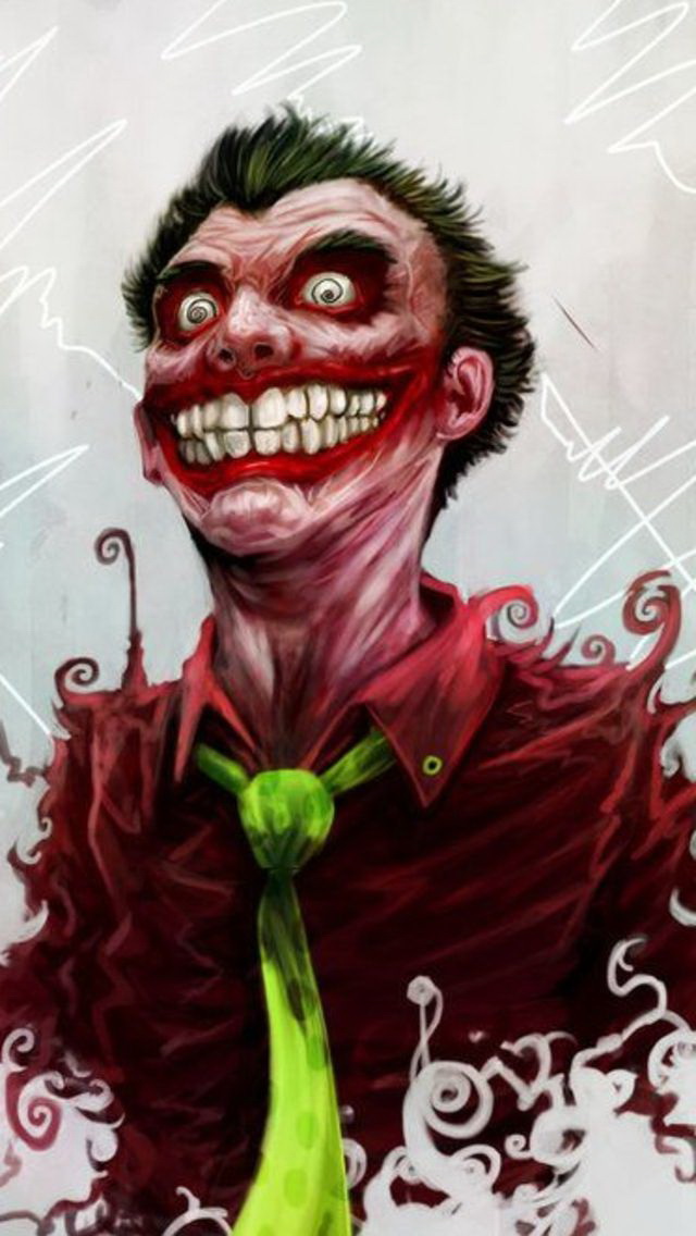 Joker Smile iPhone Plus And Wallpaper