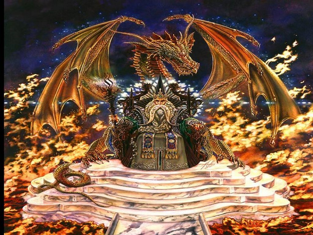 My Wallpaper Fantasy Merlin And Dragon